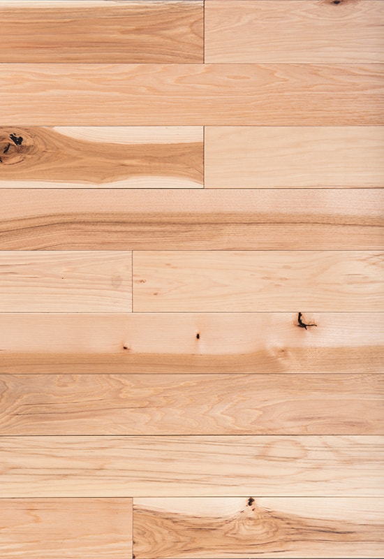 Гикори 90 плоские сплошные деревянные полы